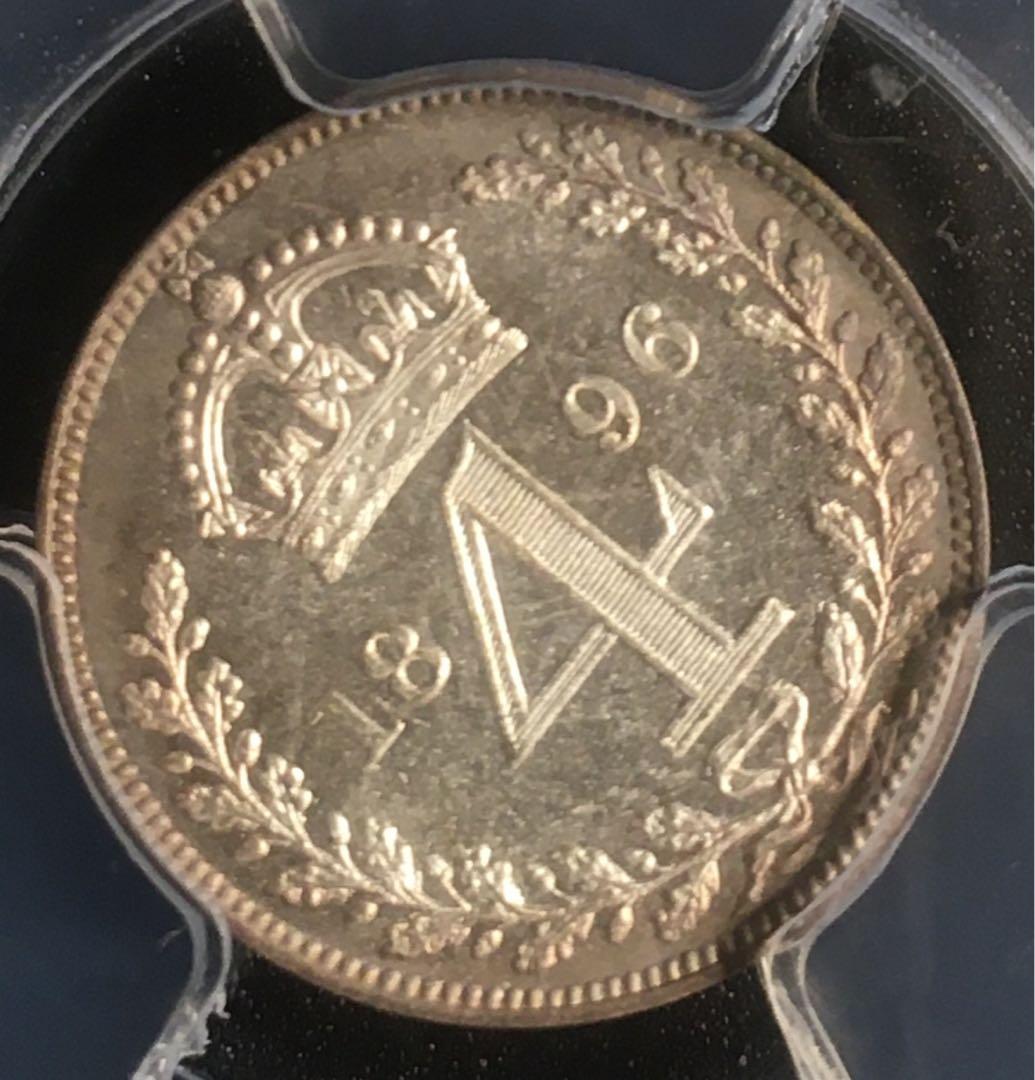 【希少】1896年 ヴィクトリア女王 PCGS PL64