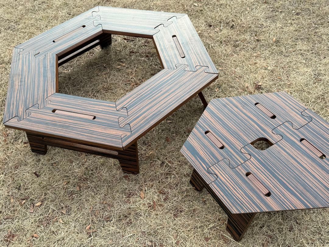 TheArth 黒しま次郎　黒しま美　セット売り　ヘキサテーブル