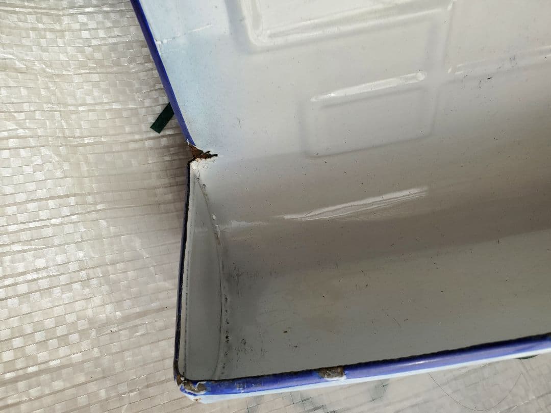 フランス　アンティーク　ホーロー　レードルラック