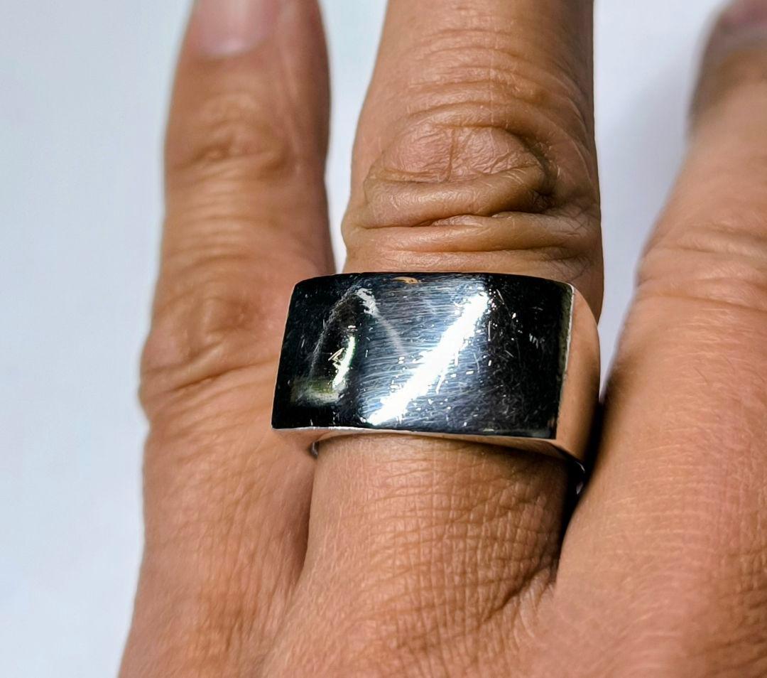 現品限り　シルバー 925リング 22.5号　ボリューム満点約30グラム！