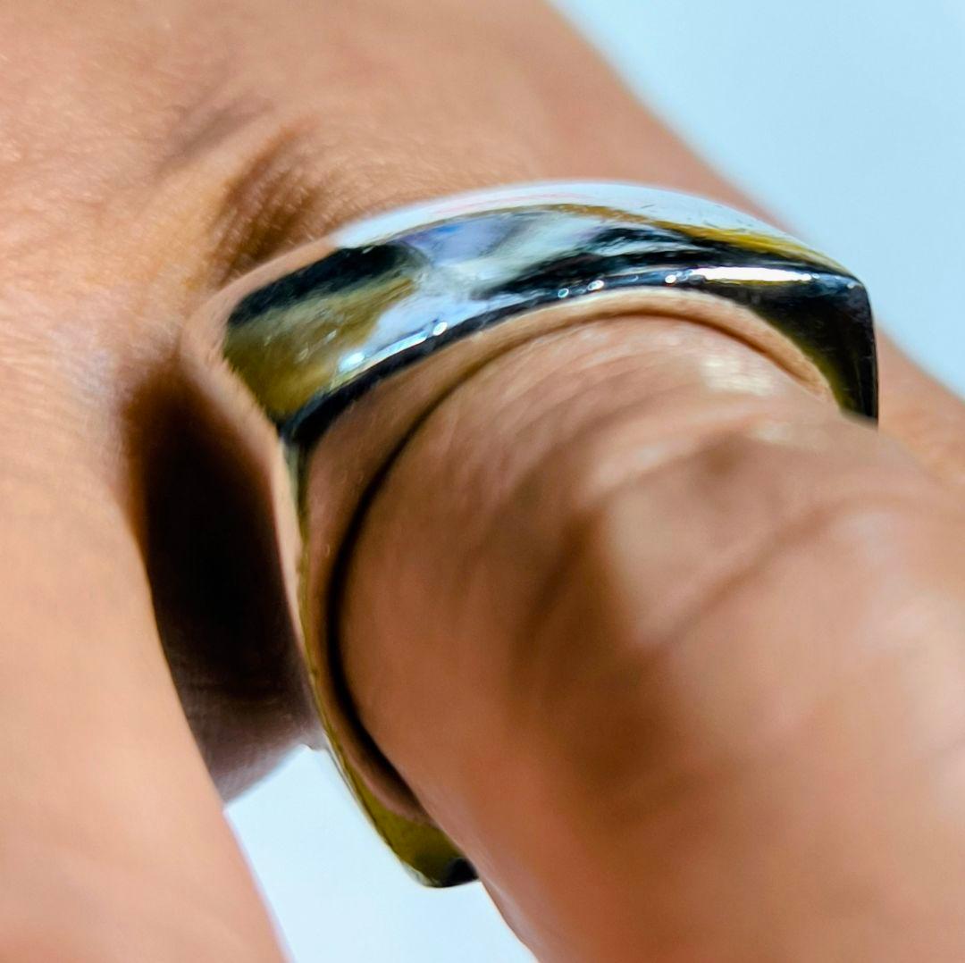 現品限り　シルバー 925リング 22.5号　ボリューム満点約30グラム！