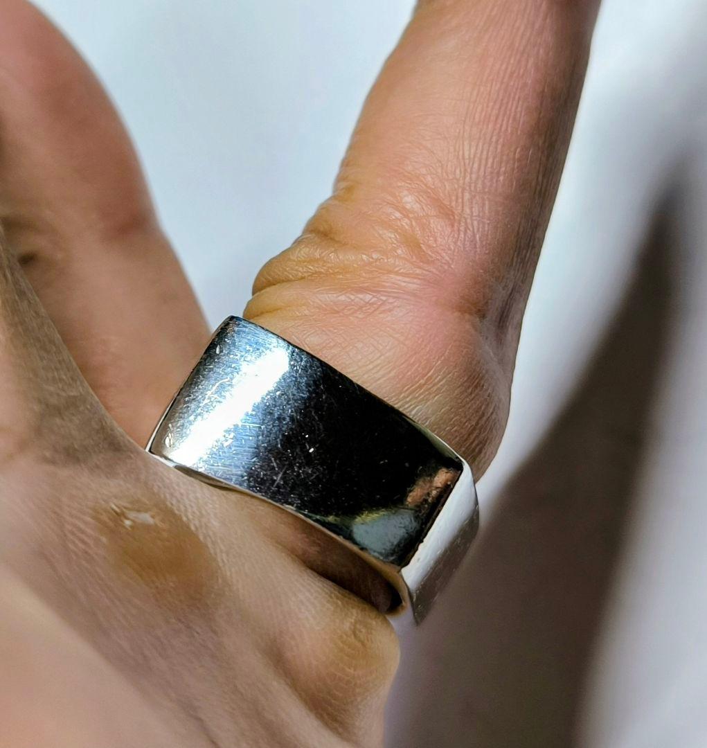 現品限り　シルバー 925リング 22.5号　ボリューム満点約30グラム！