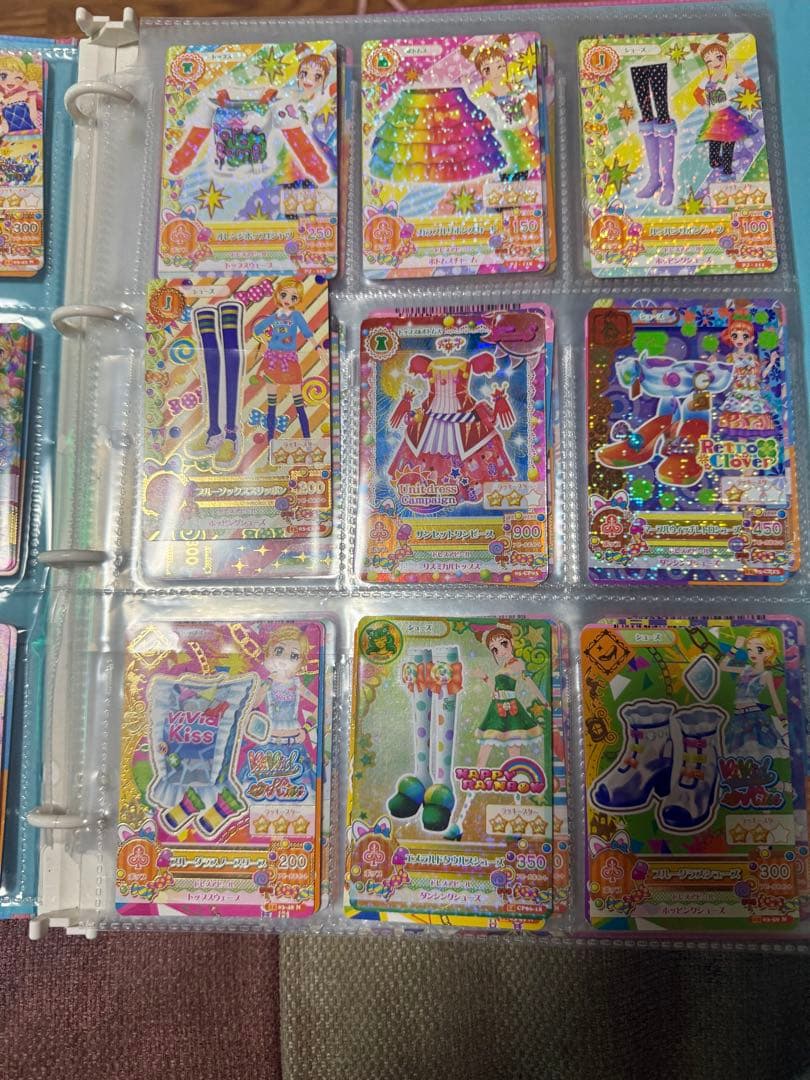 アイカツカードまとめ売り バインダー付き