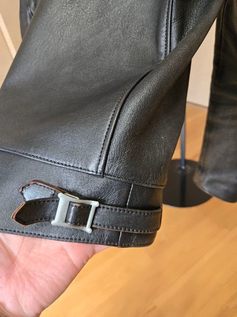 【茶芯】羊革 アディクトクローズ AD-01 ブラック 40