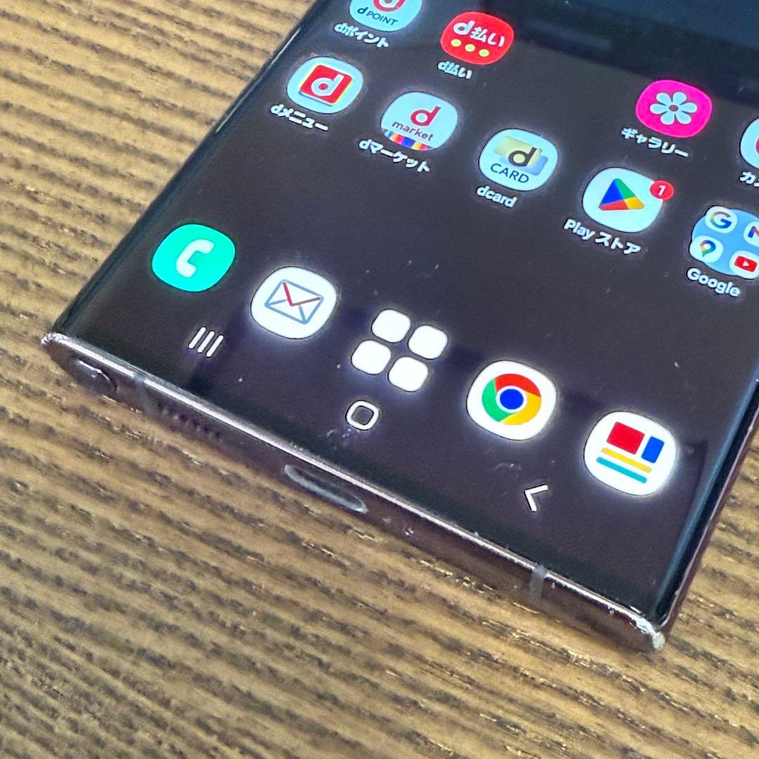 美品 Galaxy S22 Ultra SC-52C 256GB 本体 日本版