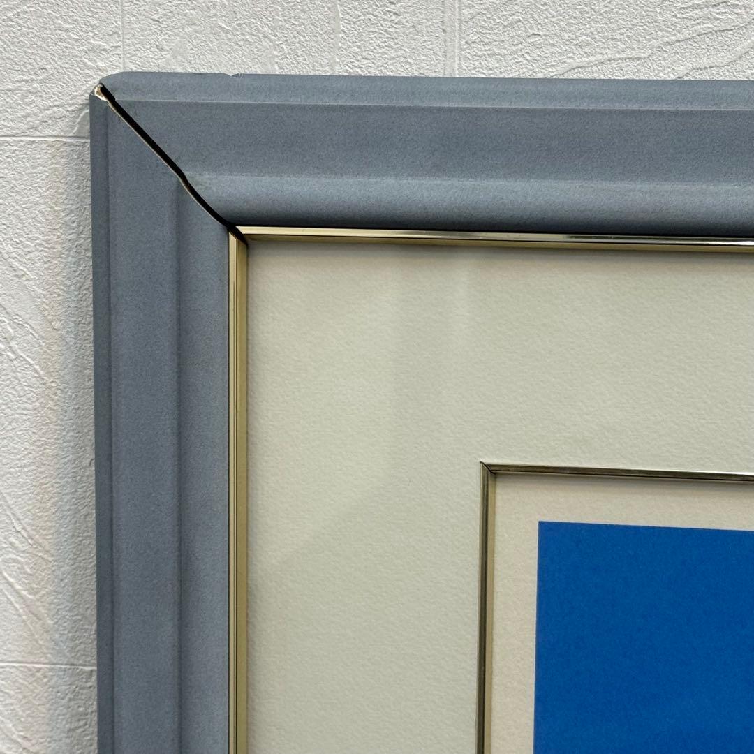 H110KZ17b 真作保証 松浦敬文 リトグラフ 33/200 水辺の城