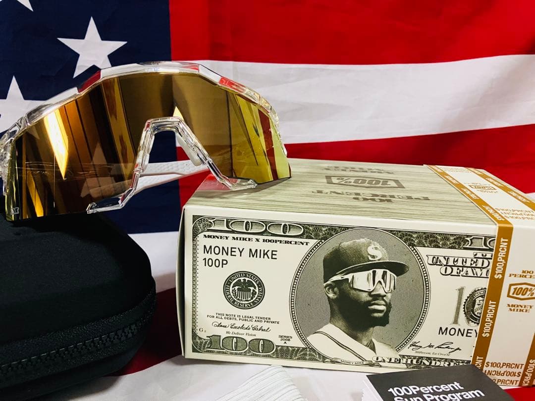 100% サングラス speedcraft マイケル・ハリス2世 モデル