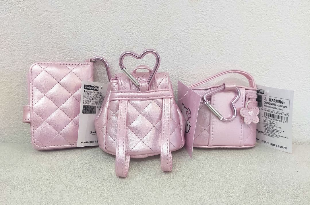 Sanrio 平成　レトロ　ミニチュアキルト　キティ 5点