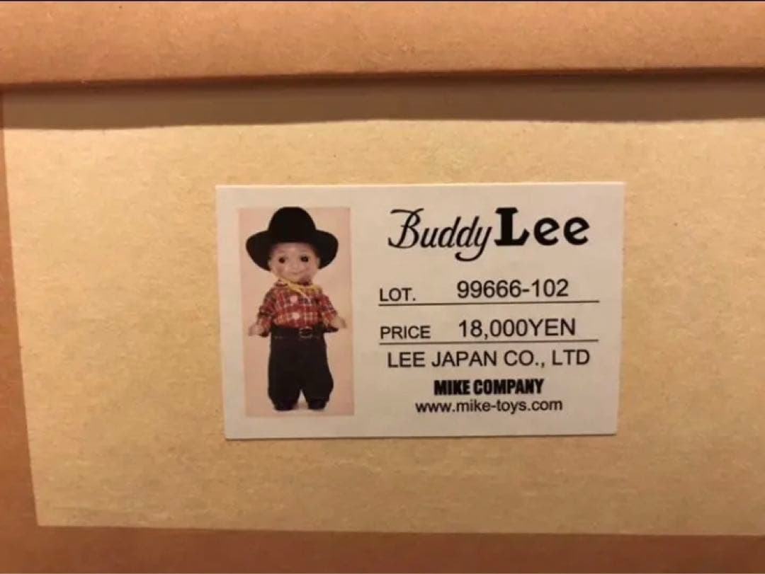 超レア！新品未使用！Buddy Lee バディーリー 人形 6体セット 箱付き