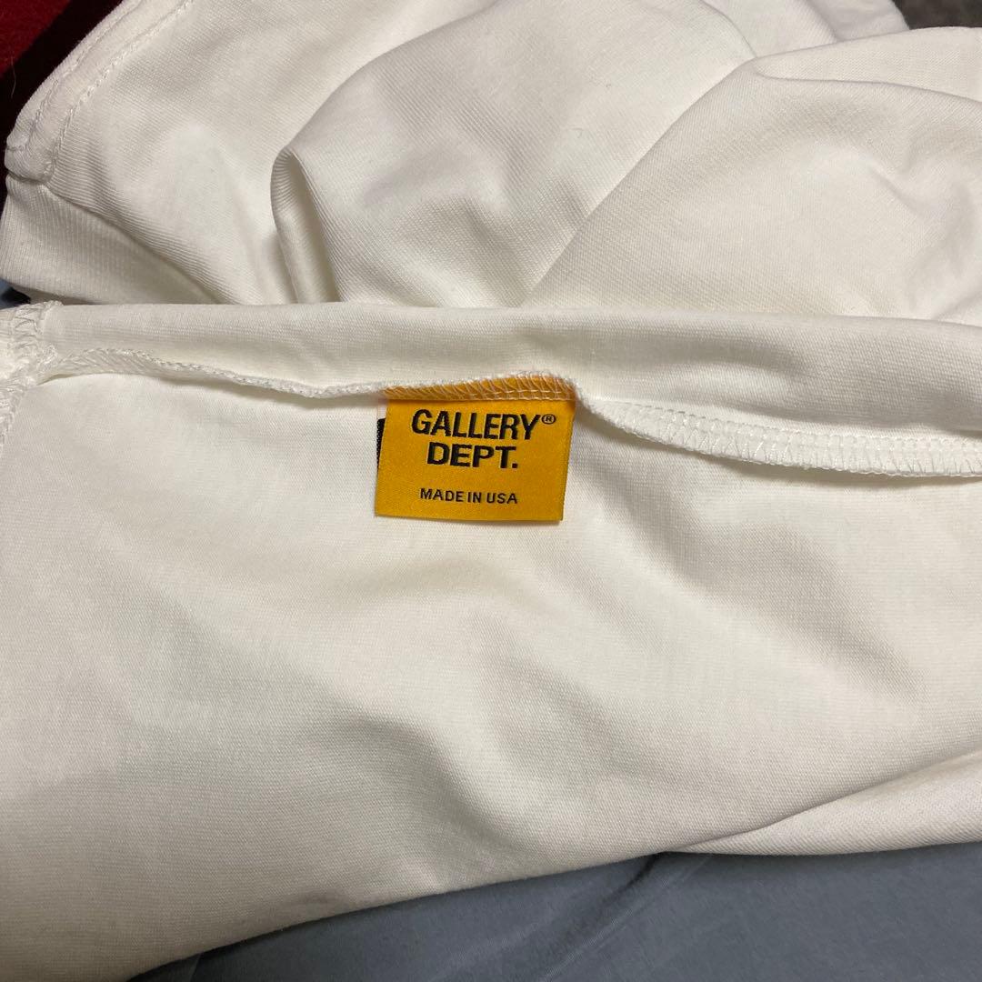 トップス GALLERY DEPT Reverse Logo T Shirt -white