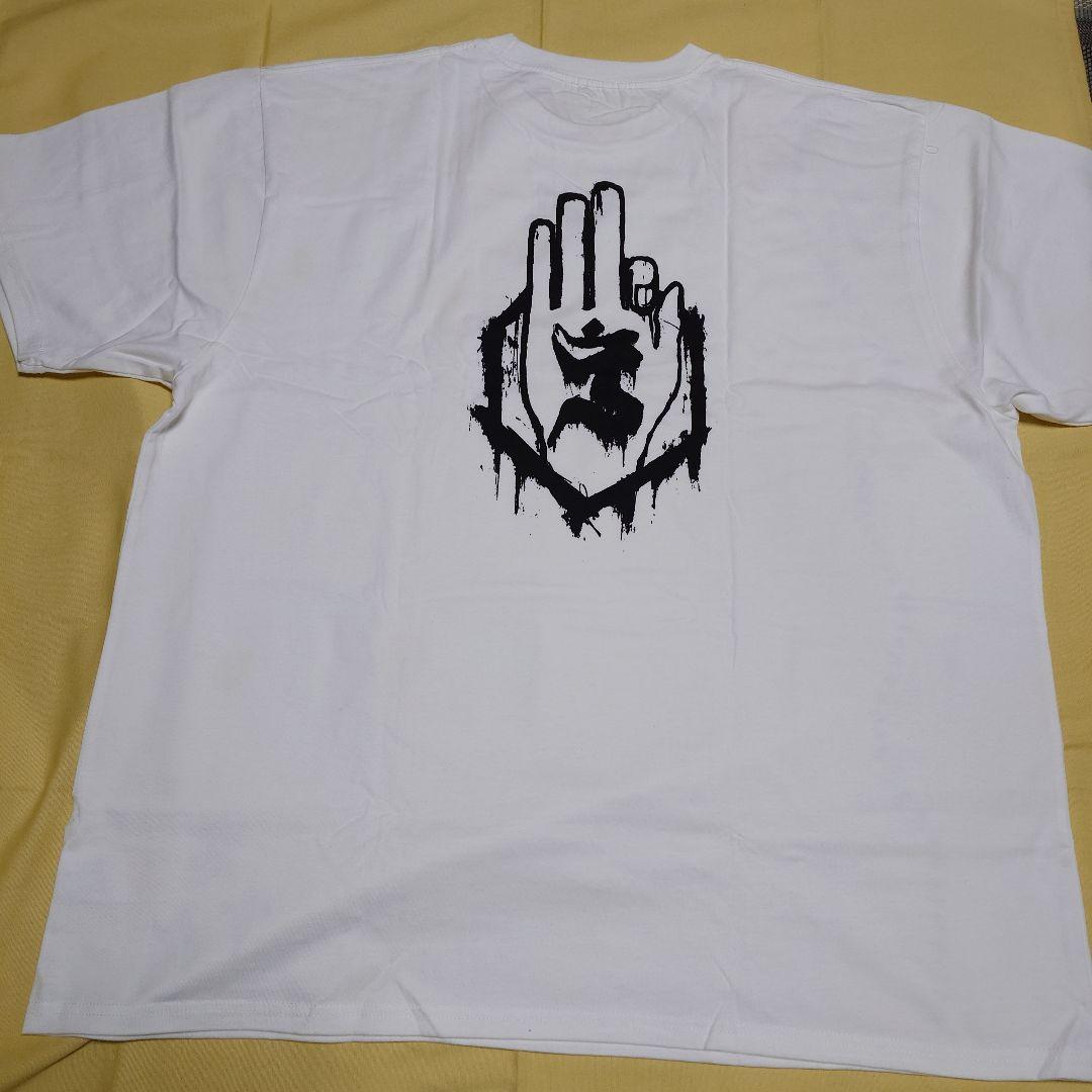 真天地開闢集団ジグザグ　参拝装束〈定番〉Tシャツ　白　半袖　XXXL