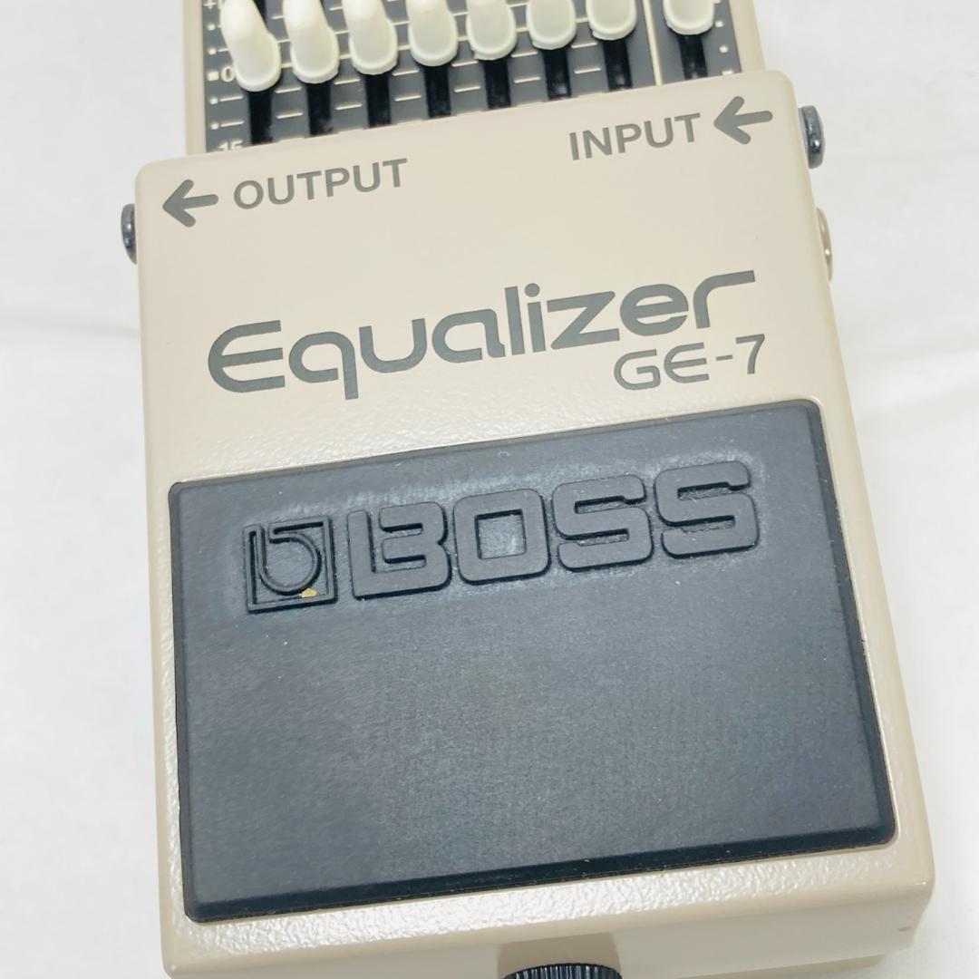 BOSS GE-7 グラフィックイコライザー 音出し確認済