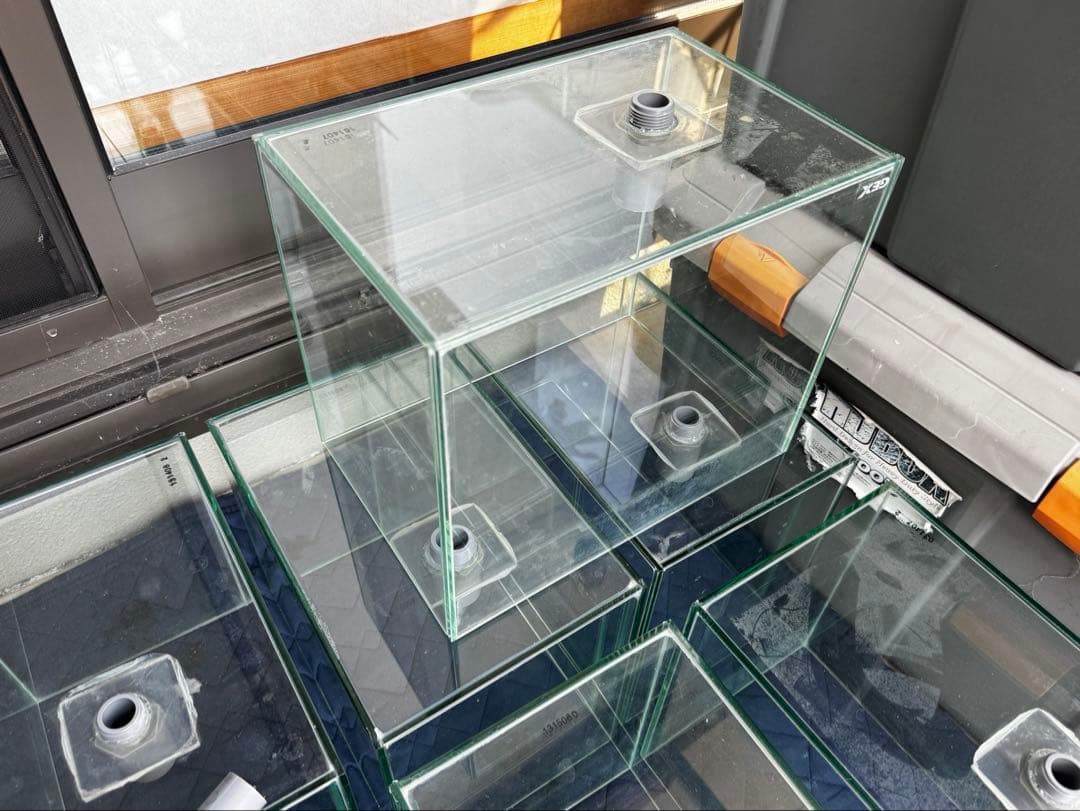 水槽 ガラス製　7個セット