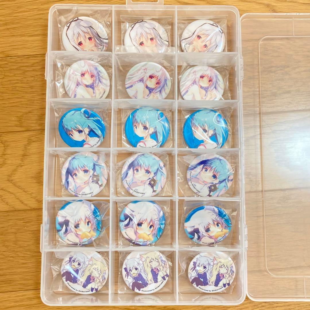 たまこてん 缶バッジ しらたま しらたまこ つらら ころね しろいいぬ