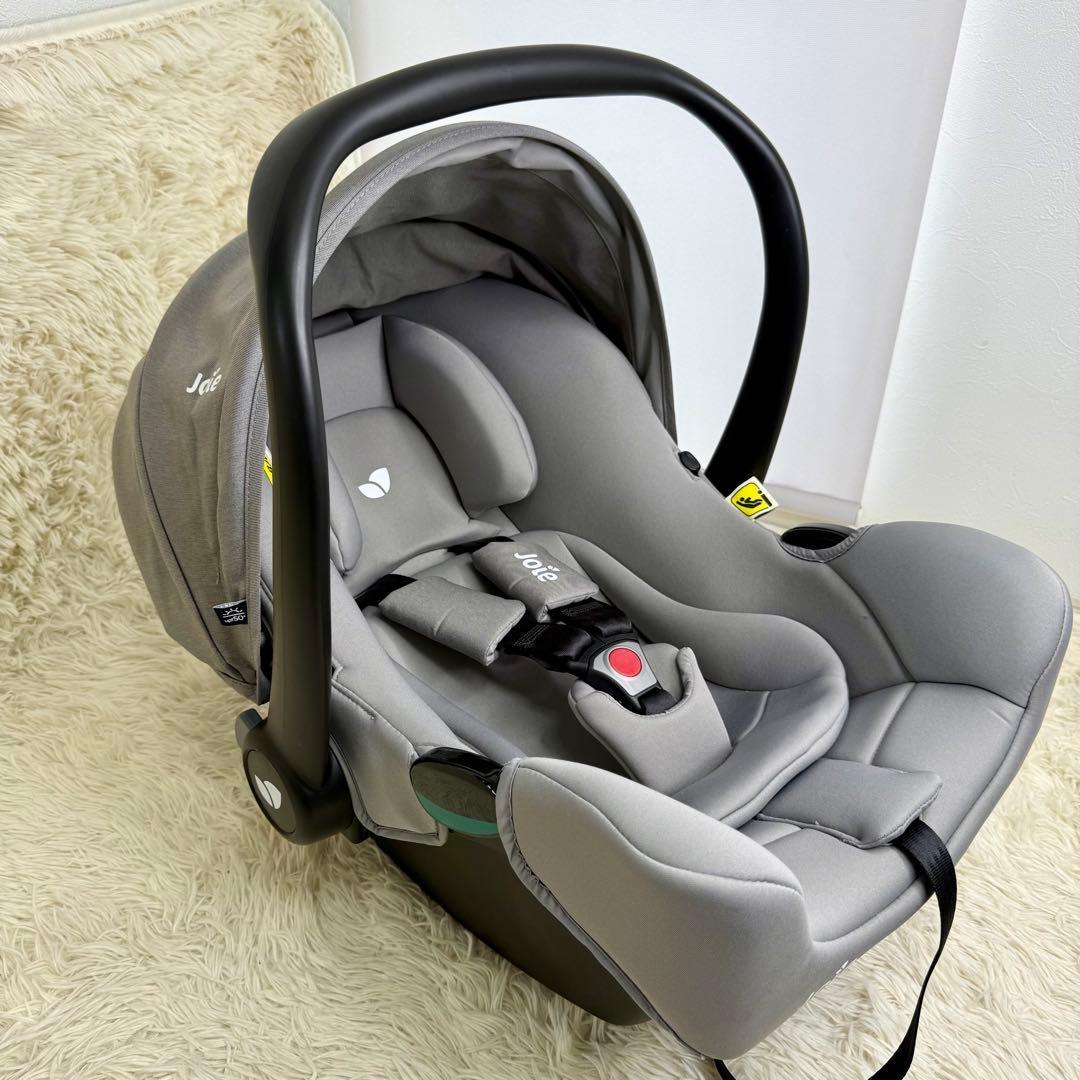 【極美品】 Joie i-Snug2 チャイルドシート 新生児対応 グレー