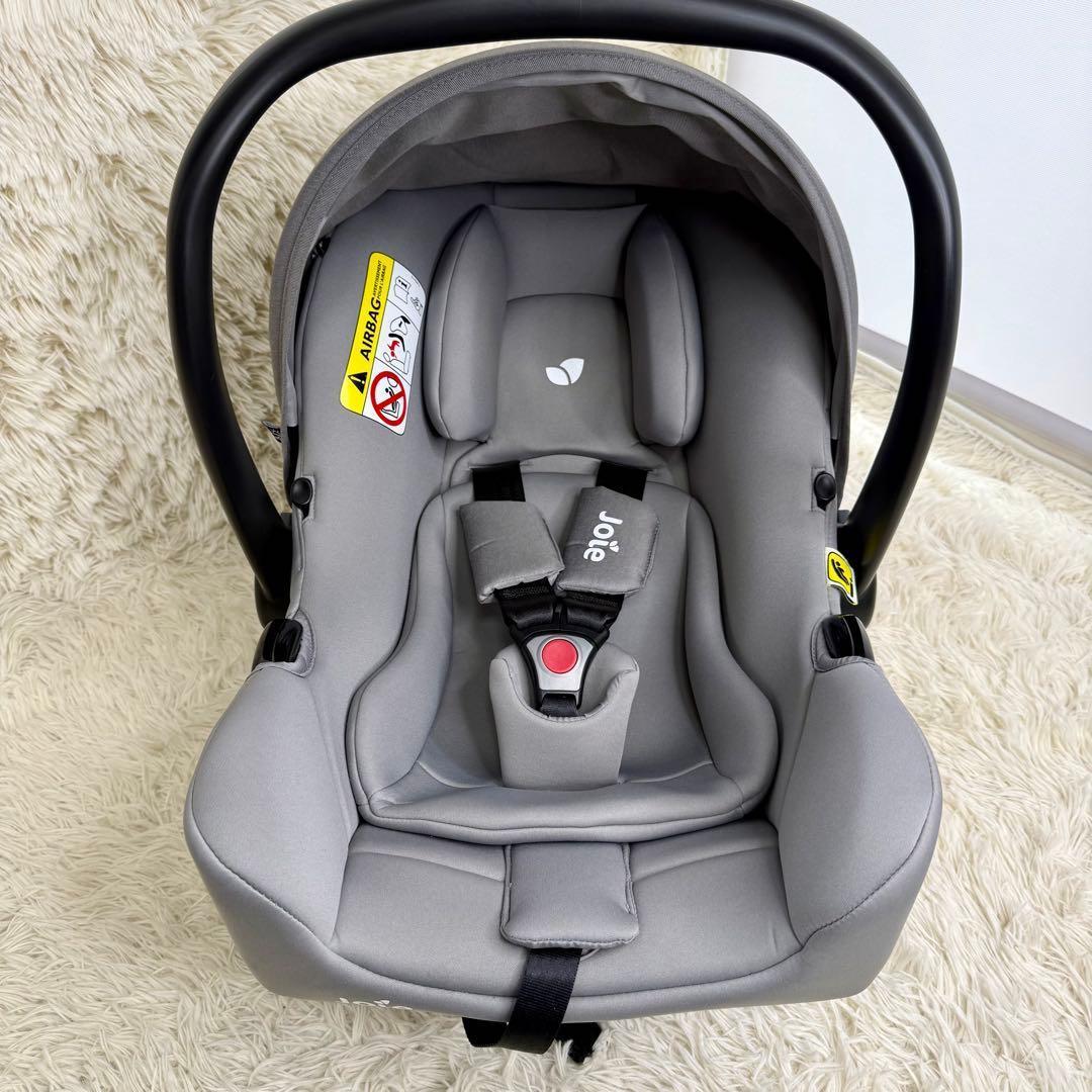 【極美品】 Joie i-Snug2 チャイルドシート 新生児対応 グレー