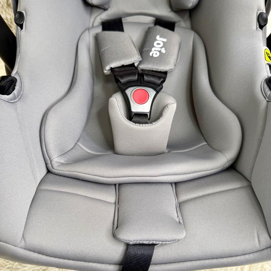 【極美品】 Joie i-Snug2 チャイルドシート 新生児対応 グレー
