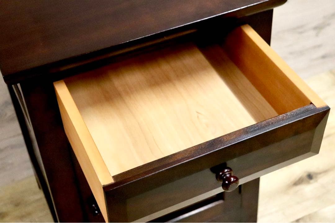 GMIS23B○松本民芸家具 電話台 チェスト リビング収納 引出し 収納