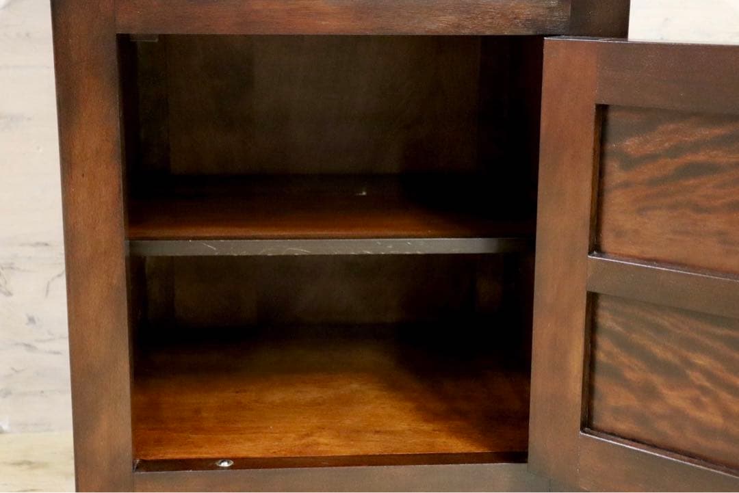 GMIS23B○松本民芸家具 電話台 チェスト リビング収納 引出し 収納