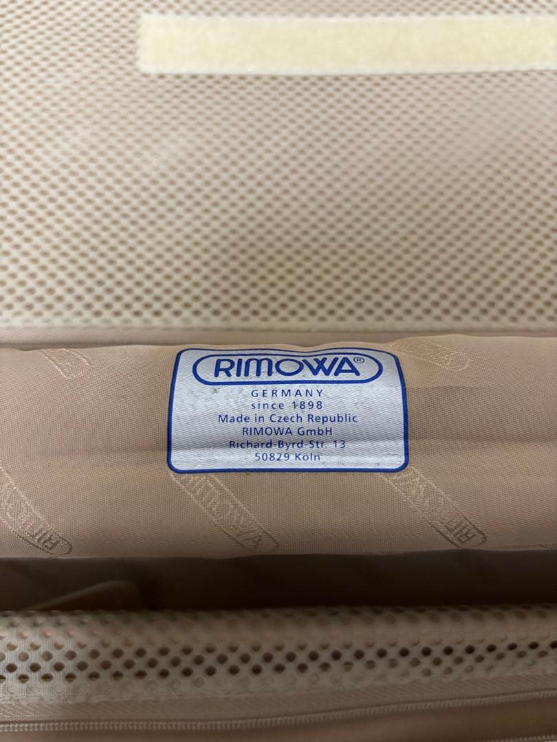 連休中セール RIMOWA リモワ エッセンシャル キャビン　説明文写真追記