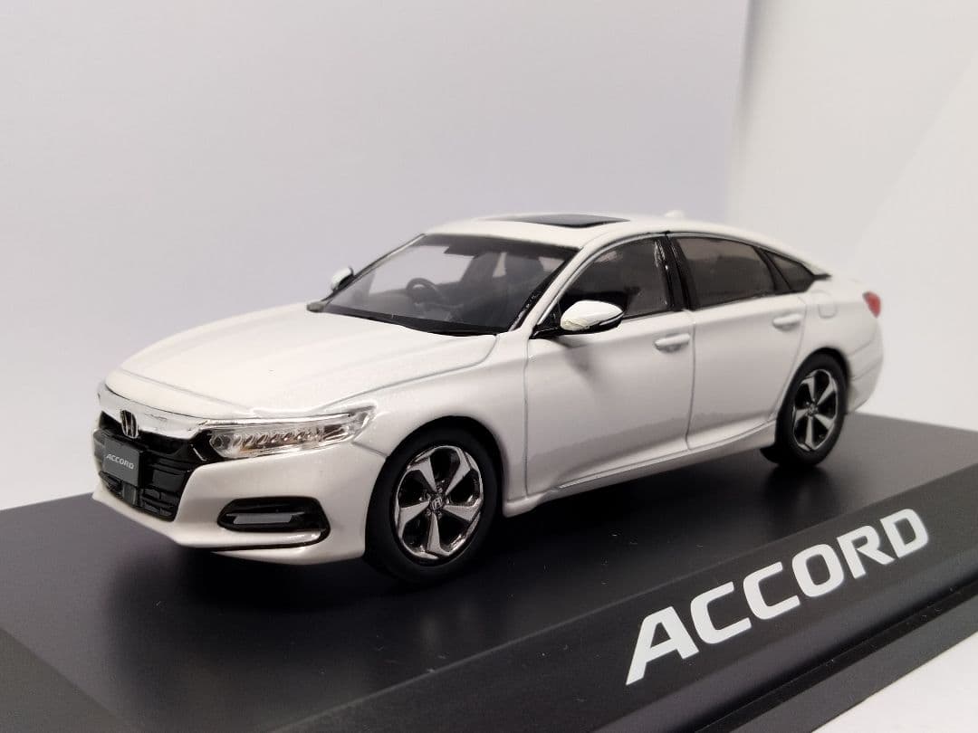 2台セット ホンダ アコード ミニカー カラーサンプル 色見本 1/43