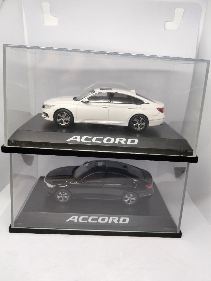 2台セット ホンダ アコード ミニカー カラーサンプル 色見本 1/43