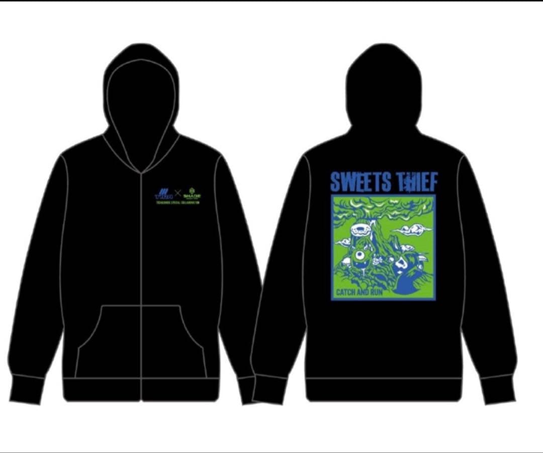 新品未開封 坂口優希恵 SHADE TIGA コラボ パーカー Lサイズ