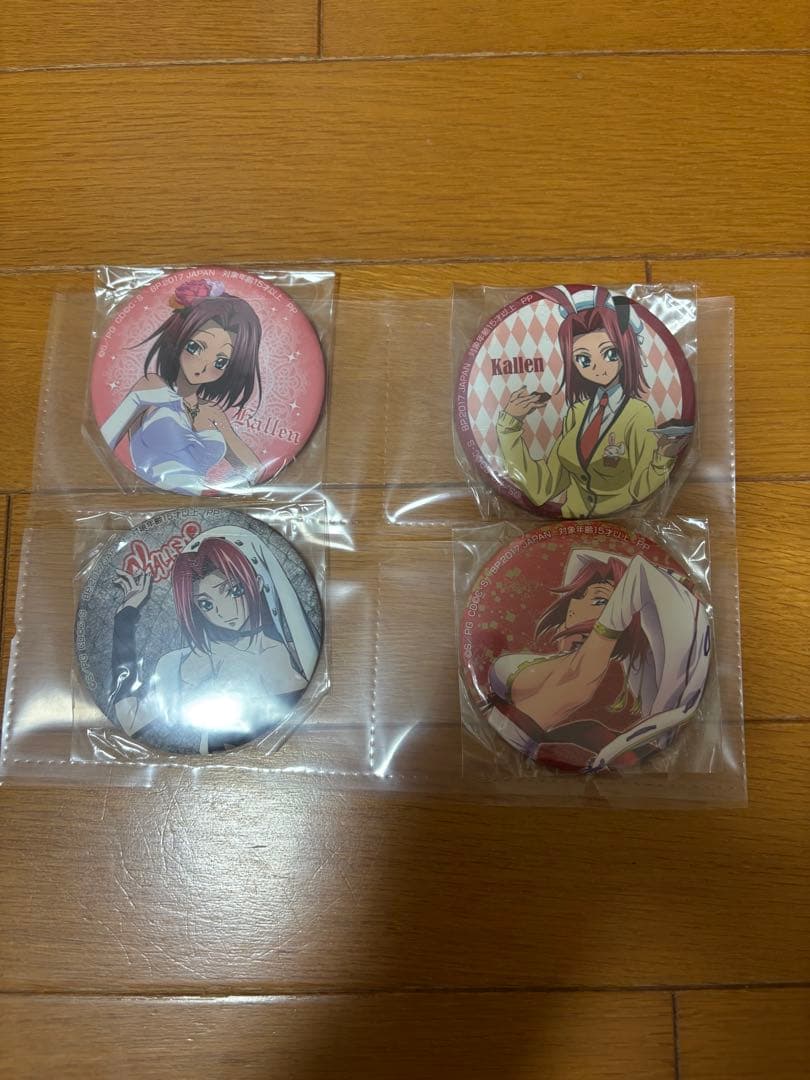 コードギアス　紅月カレン　SEGA限定缶バッジ　バラ売り可