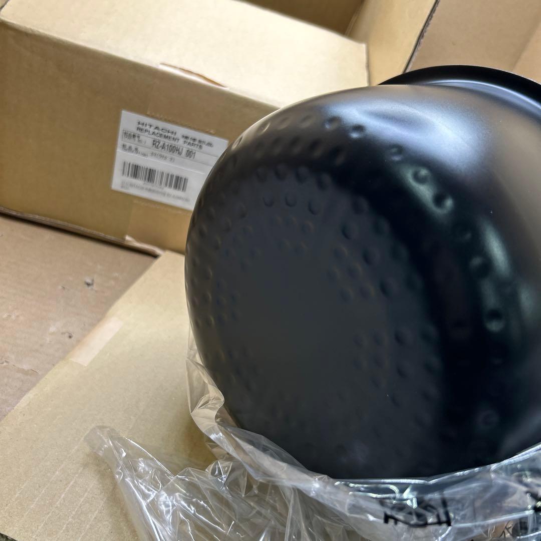 日立　黒厚鉄釜 炊飯器用内釜　21.5*21.5*12cm