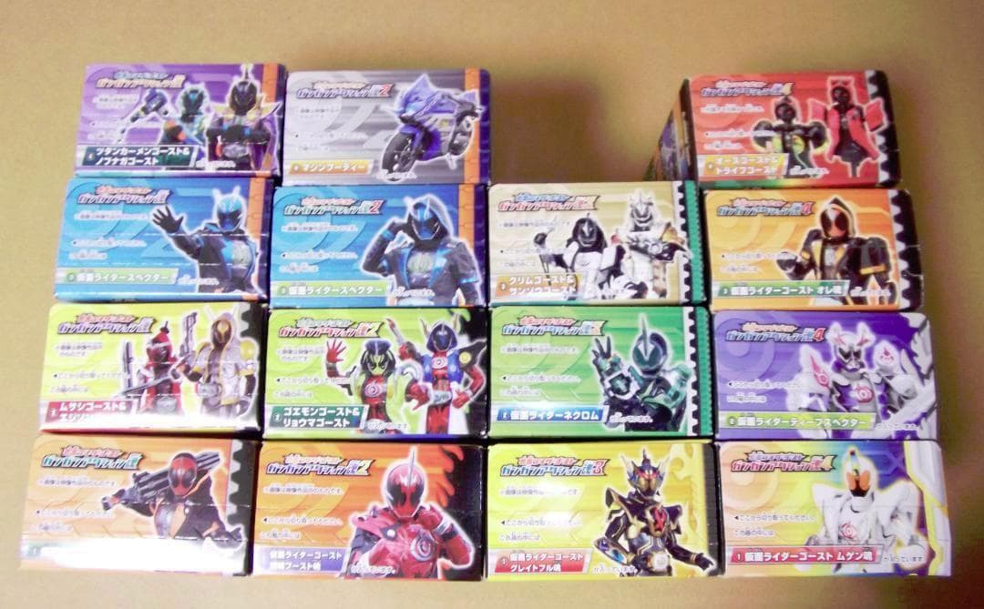 仮面ライダーゴースト ガンガンアクション魂 全15種 最終値下げ