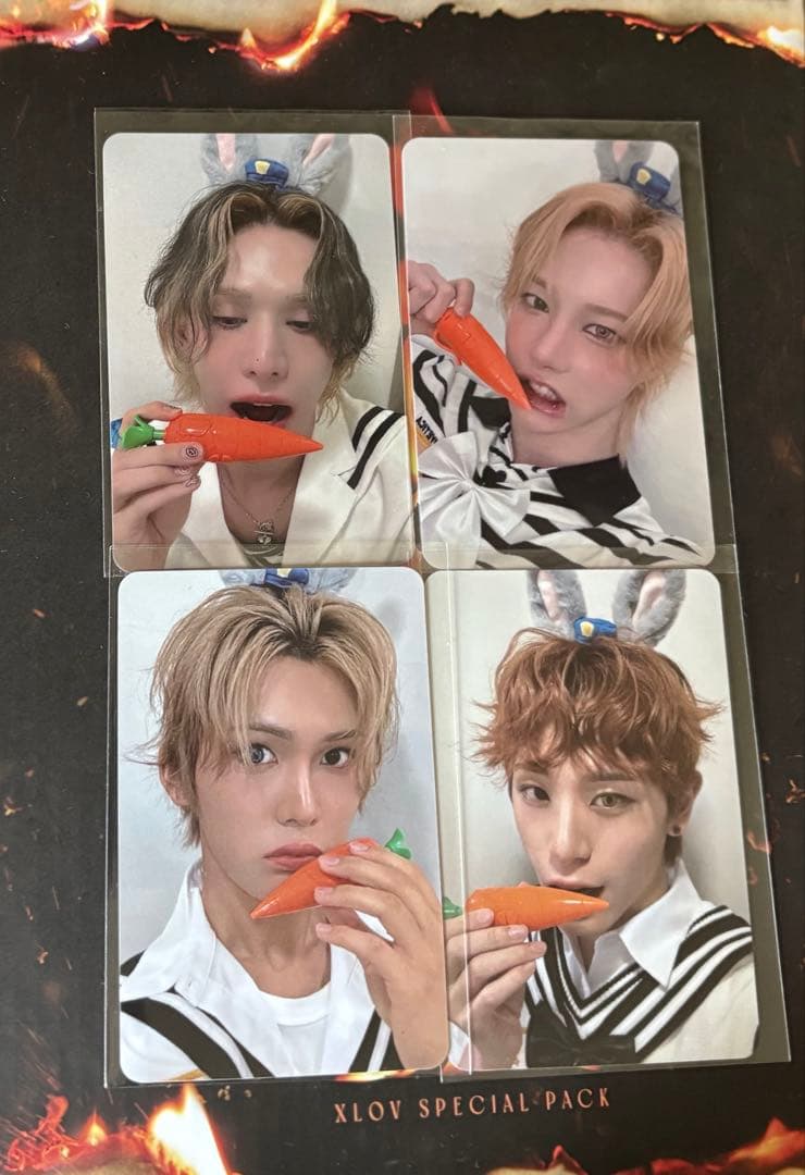 XLOV MINI RECORDトレカ4枚セット