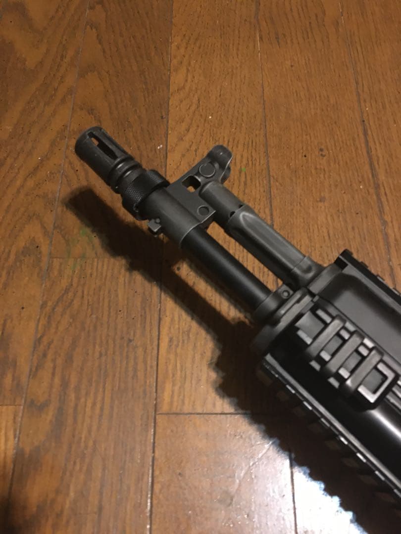 東京マルイ次世代電動ガン　AK102 外装カスタム　ダメージ加工