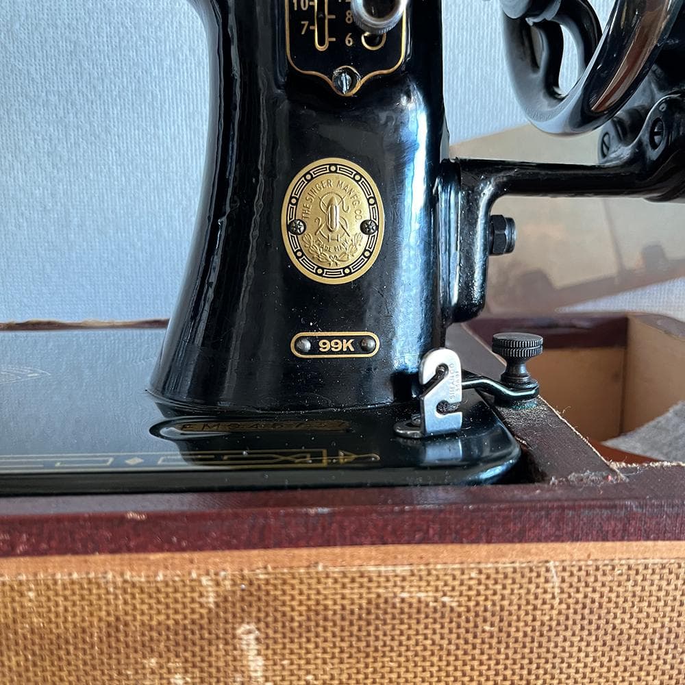 【訳あり品】SINGER 99K シンガーミシン アンティーク ビンテージ