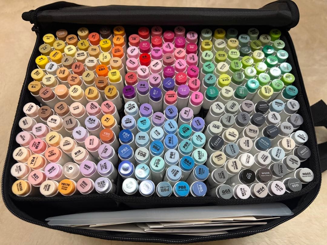 【全てほぼ未使用】計474本　ohuhu＋匠彩のアルコールマーカーまとめ売り