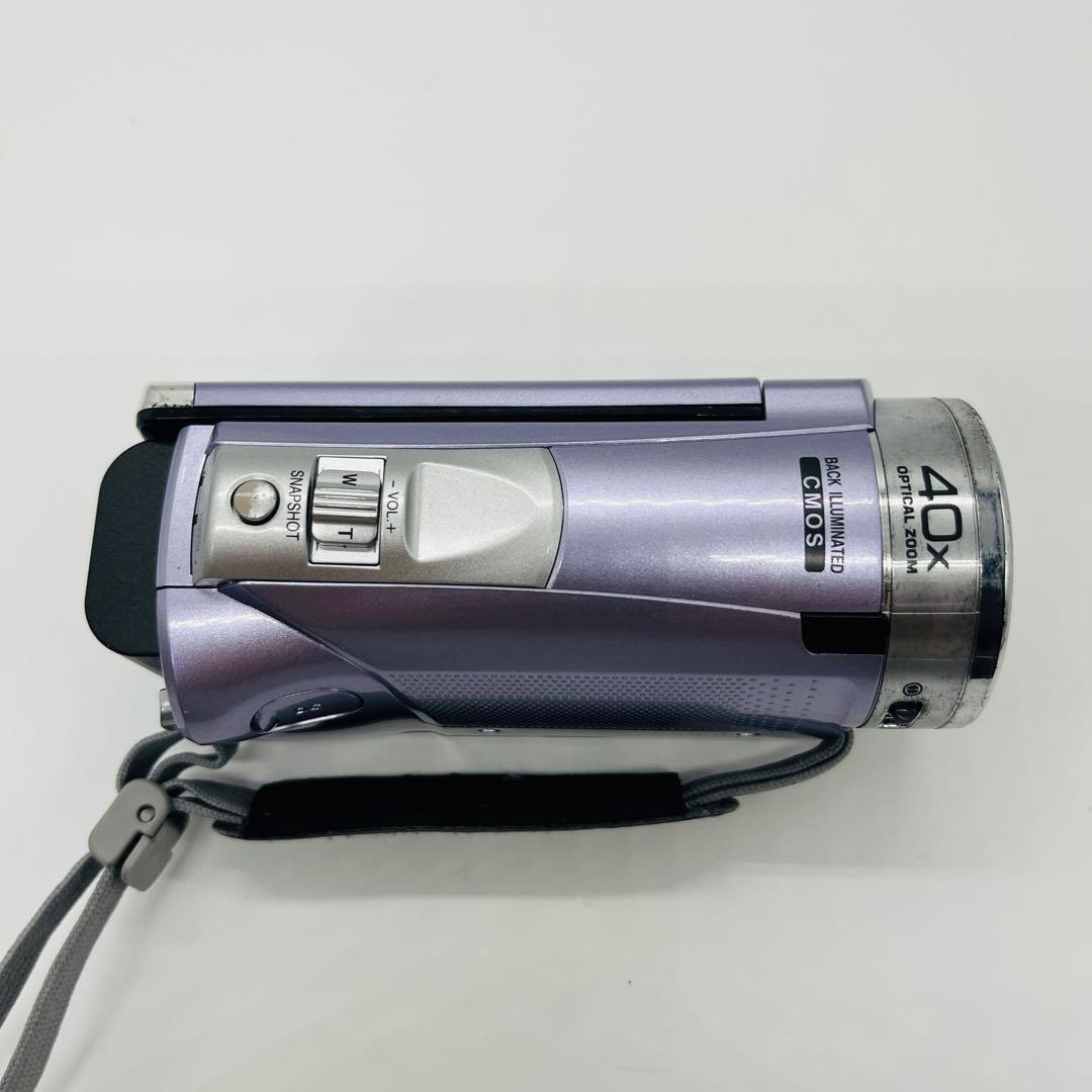 JVC ビデオカメラ Everio バイオレット GZ-HM33-V
