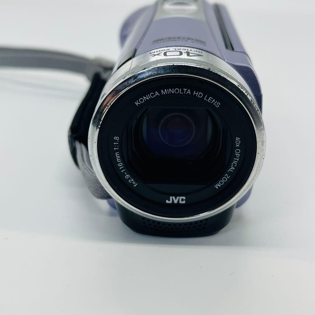 JVC ビデオカメラ Everio バイオレット GZ-HM33-V