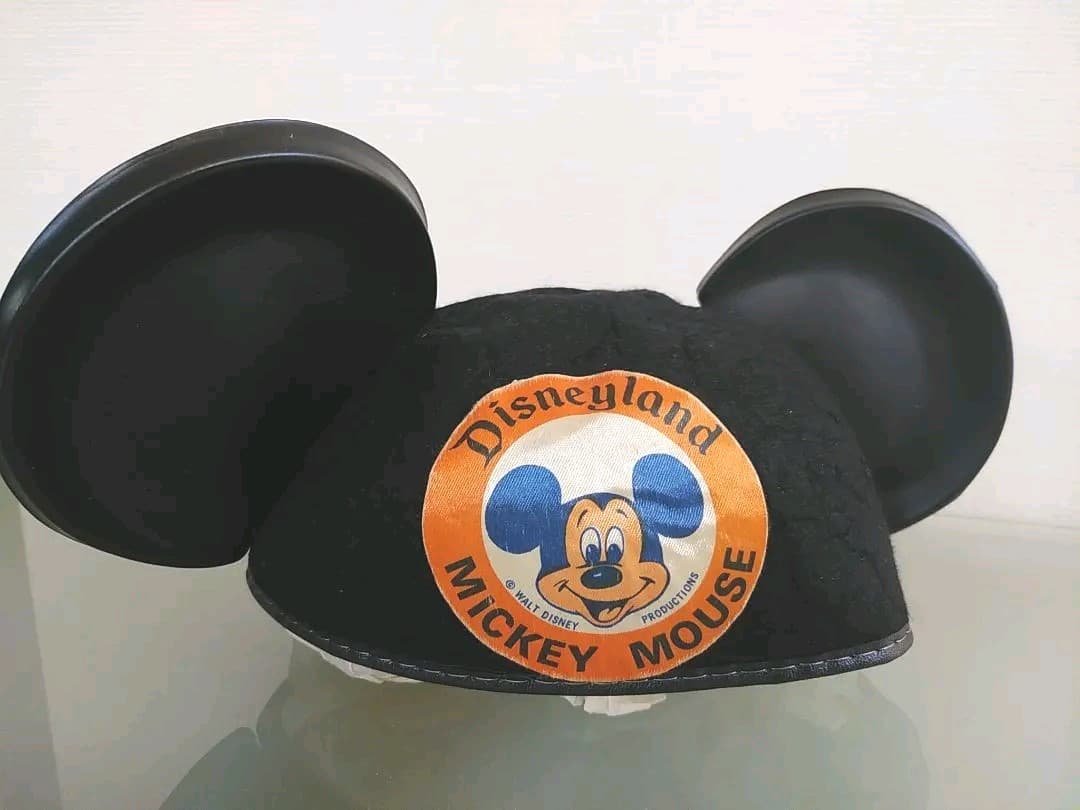 ディズニー　ミッキー ビンテージ1970年代　ドナルド帽子セット