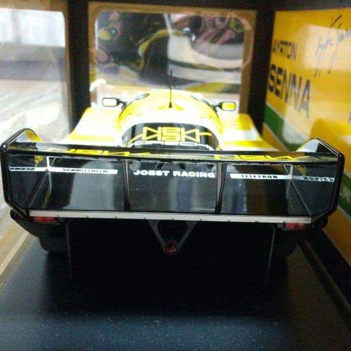 アイルトンセナ限定品 ミニチャンプス　ポルシェ956K ニュル1000km