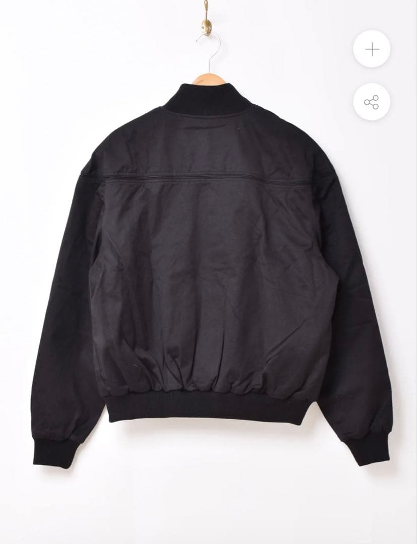 新品未使用　ダービージャケット　ブラック×ゴールド　L