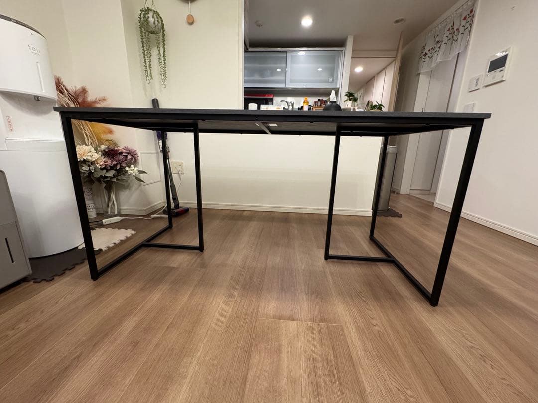 タカ 90！引き取り希望　ほぼ未使用！美品！デスク　150センチ