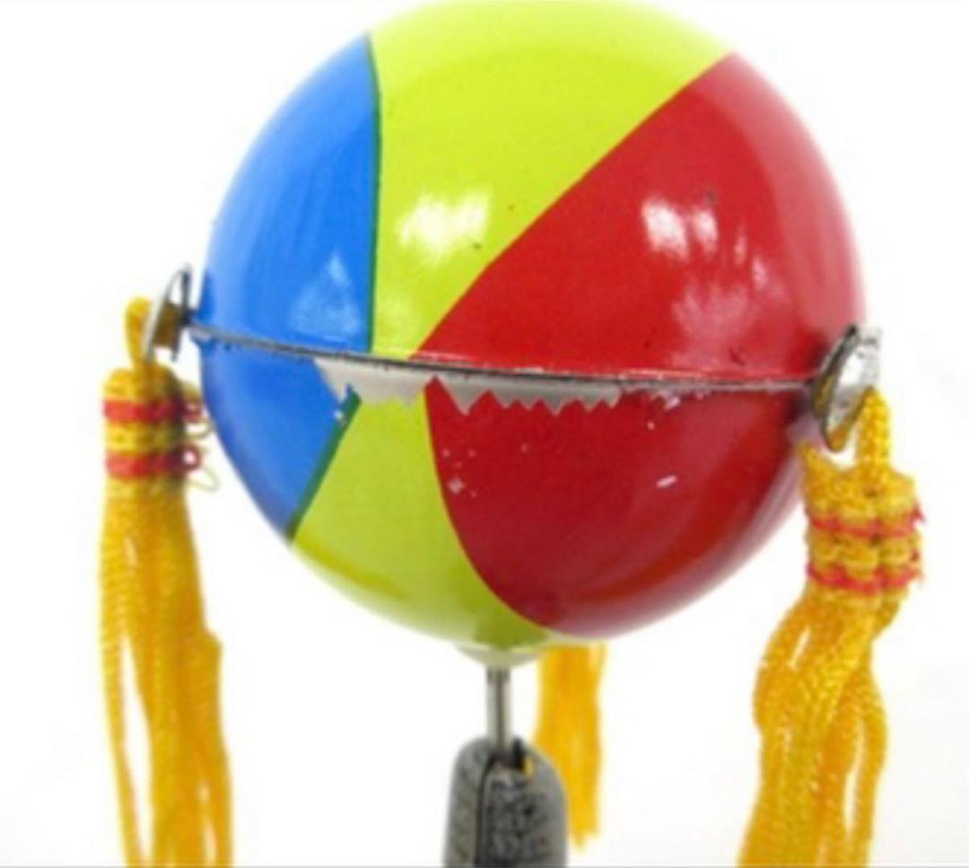 ゼンマイ式ブリキ 自転車/像 2種 2点