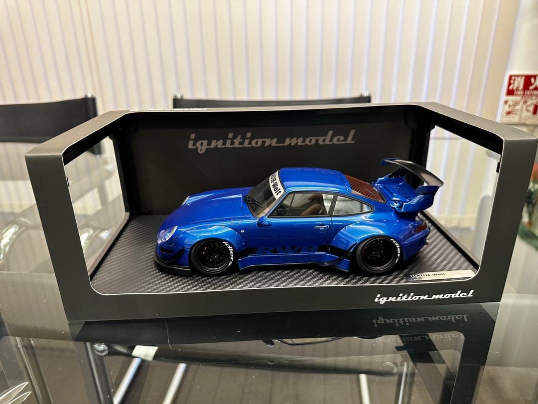RWB993 ブルーignition model 1/18限定1個