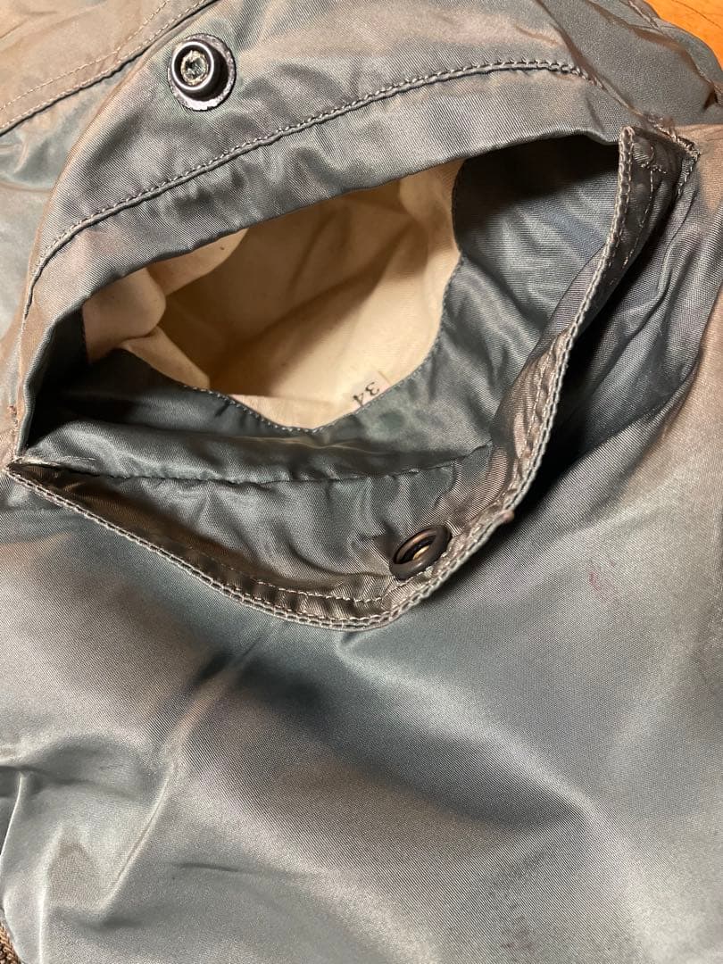 実物USAF F-1B アメリカ空軍　防寒パイロットトラウザース 黒タグ