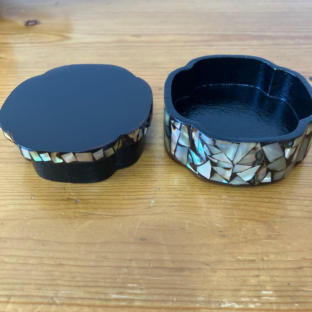 ゴルフさん、専用、螺鈿細工の香合