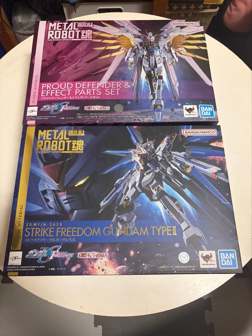 メタルロボット魂　プラウドディフェンダー　ストフリ　ジャスティス　3点セット
