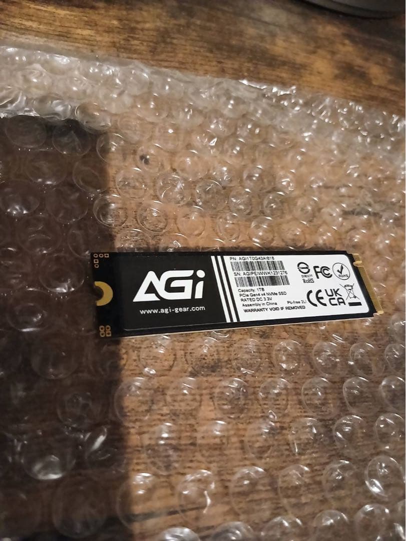 AGi SSD 内蔵型SSD 1TB