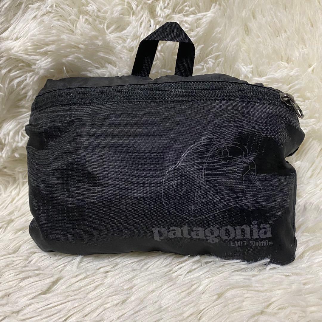 廃盤品　パタゴニア　ライトウェイト　トラベル　ダッフル　バック　黒　パッカブル