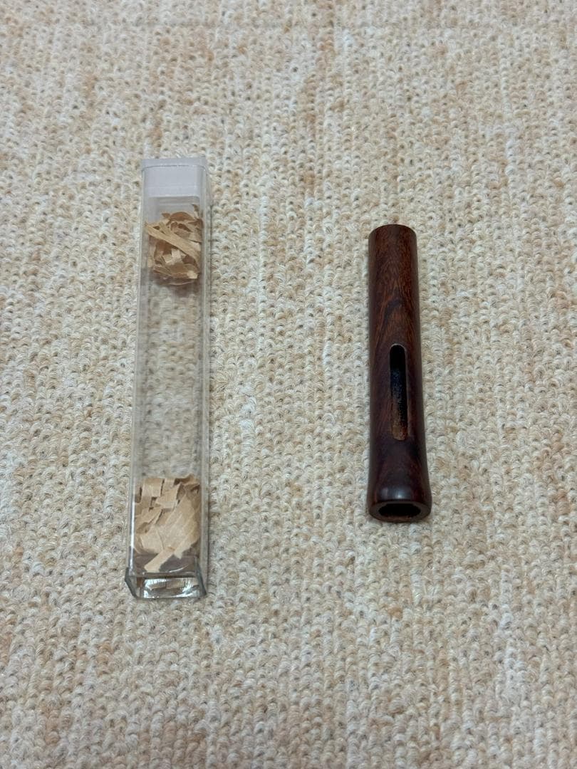 Wacom Proペン2用 木製グリップ（スイッチ穴有・デザートアイアンウッド）