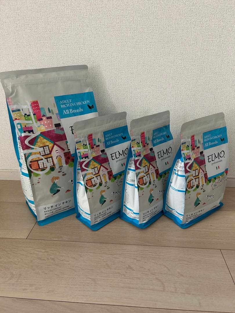 ELMO ドライフード 800g 3点　3kg1点