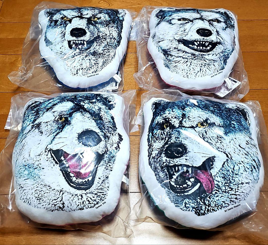 一番くじ MAN WITH A MISSION フェイスクッション